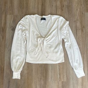 Abercrombie and fitch soft and cozy sweater size xs v neck